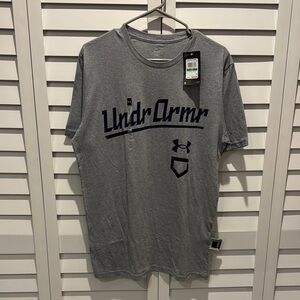 Under Armour Gray Short Sleeve Performance Tee